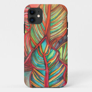 オレンジカ葉ナオリジナルアート iPhone 11 ケース