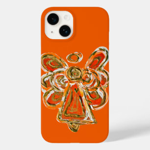 オレンジガーディアンエンジェルアーカスタムトiPhoneケース Case-Mate iPhone 14ケース
