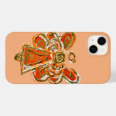 オレンジガーディアンエンジェルアーカスタムトiPhoneケース Case-Mate iPhoneケース (裏面 (横))