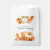 オレンジガーデンフローラバースデーパーティー フェイバーバッグ (正面)