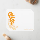 オレンジガーデン葉ズ ノートカード (正面/裏面インサイチュ)