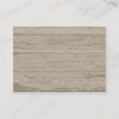 オレンジガーベラデイジーズメイソンジャー | シーティングカード プレイスカード (裏面)