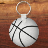 オレンジガールパーソナライズされたズ、バスケットボールパーティーの好意 キーホルダー (裏面)