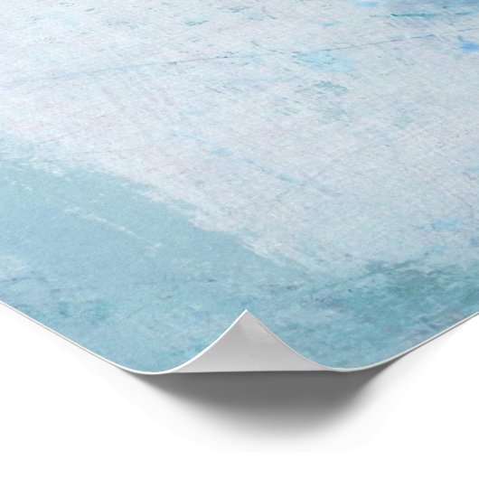 オレンジキツネインレッドサンタハットメリークリスマス ポスター (角)