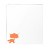 オレンジキツネ ノートパッド (正面)