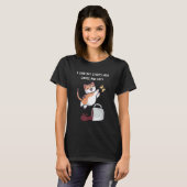 オレンジキャットコーヒーマグ猫 Tシャツ (正面フル)