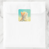 オレンジキャットデイドリーム スクエアシール (バッグ)