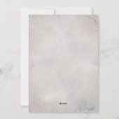 オレンジキャットパープルウィッチハット2写真ハロウィーン シーズンカード (裏面)