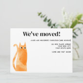 オレンジキャットモーニングニューホーム 案内状 (スタンド正面)