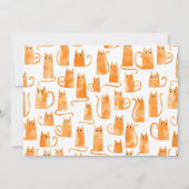 オレンジキャットモーニングニューホーム 案内状 (裏面)