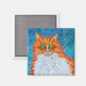 オレンジキャットラブ マグネット (正面/裏面)