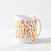 オレンジキャット コーヒーマグカップ (正面右)