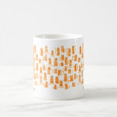 オレンジキャット コーヒーマグカップ (中央)