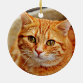 オレンジキャット セラミックオーナメント (裏面)