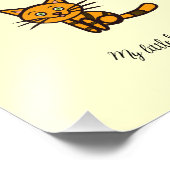 オレンジキャット フォトプリント            (角)