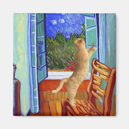 オレンジキャット マグネット