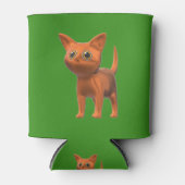 オレンジキャット 缶クーラー (正面)