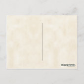 オレンジキャンピオンヴィンテージボタニカルイラストレーション ポストカード (裏面)