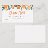 オレンジキューティー シトラス おむつくじ エンクロージャーカード (正面/裏面)