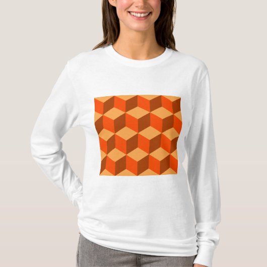 オレンジキューブ Tシャツ (正面)