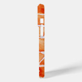 オレンジキリンアニマルプリント Case-Mate iPhoneケース (裏面 / 左)