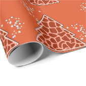 オレンジキリン・クリスマスツリー ラッピングペーパー (ロールコーナー)