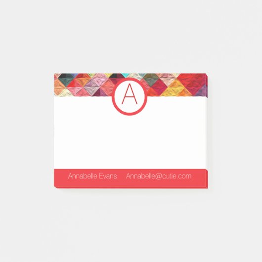 オレンジキルティ ポストイット (正面)