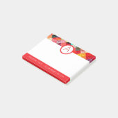 オレンジキルティ ポストイット (アングル)