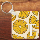 オレンジキーチェーン キーホルダー (正面)