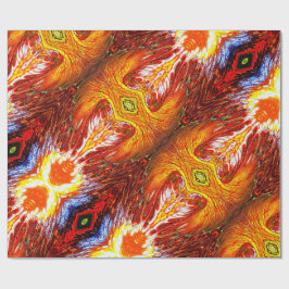 オレンジギフトラッピング紙 ラッピングペーパー