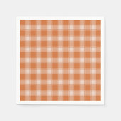 オレンジギンガム秋秋 スタンダードカクテルナプキン (正面)
