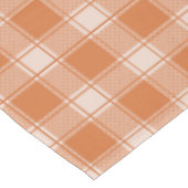 オレンジギンガム秋秋 テーブルクロス (アングル)