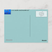 オレンジクラゲ葉書 ポストカード (裏面)