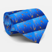 オレンジクラゲ ネクタイ (ロール)