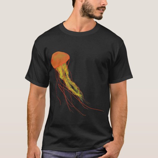 オレンジクラゲ Tシャツ (正面)