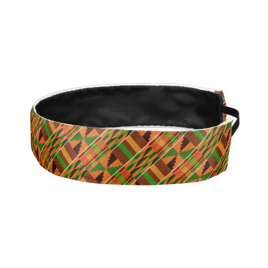 オレンジクラシック色ケントアフリカ非ヘッドバスリップまたは滑ることンド アスレチックヘッドバンド (右)