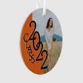 オレンジクラス2022卒業フォトオーナメント オーナメント (正面)