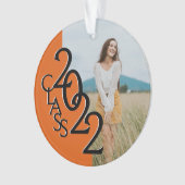 オレンジクラス2022卒業フォトオーナメント オーナメント (正面)