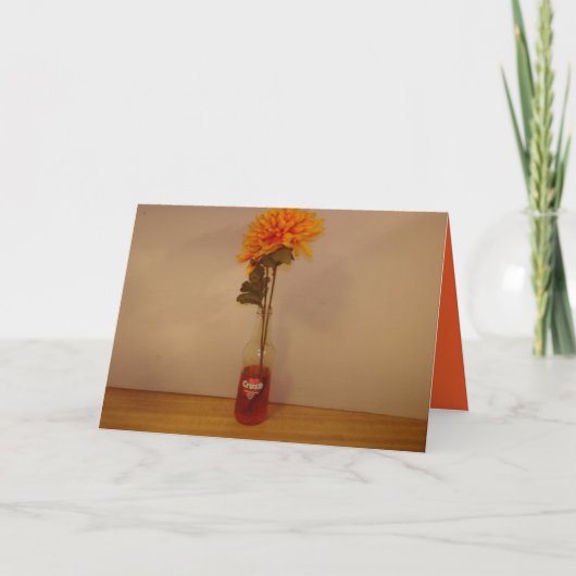 オレンジクラッシュのボトルのカード設計 シーズンカード (正面)