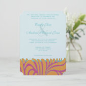 オレンジクラッシュアクアフューシャスワールズ オン シルバー 招待状 (スタンド正面)