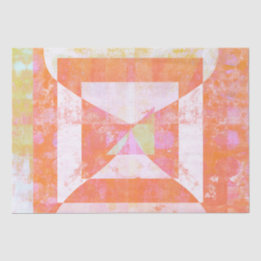 オレンジクラッシュ#1ミックスメディアティッシュペーパー 薄葉紙