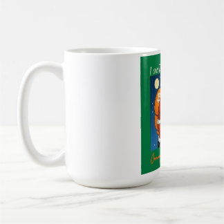 オレンジクリスマスを夢見るビットコインの愛好家 コーヒーマグカップ