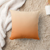 オレンジクリームディップモダントレンディーデコール クッション (ブランケット)
