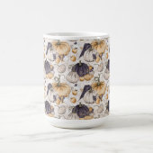 オレンジクリーム&パープルカボチャ入りクリーム コーヒーマグカップ (中央)