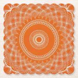 オレンジクリーム ペーパーコースター