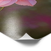 オレンジクレステッドレインボージェイファンタジーバード フォトプリント            (角)