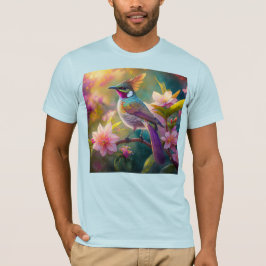 オレンジクレステッドレインボージェイファンタジーバード Tシャツ