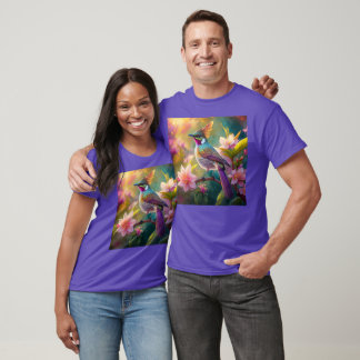 オレンジクレステッドレインボージェイファンタジーバード Tシャツ
