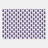 オレンジクレムシクルさくらんぼグレープツインポピポップ・アートのシクル ラッピングペーパーシート (正面3)