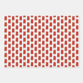 オレンジクレムシクルさくらんぼグレープツインポピポップ・アートのシクル ラッピングペーパーシート (正面2)